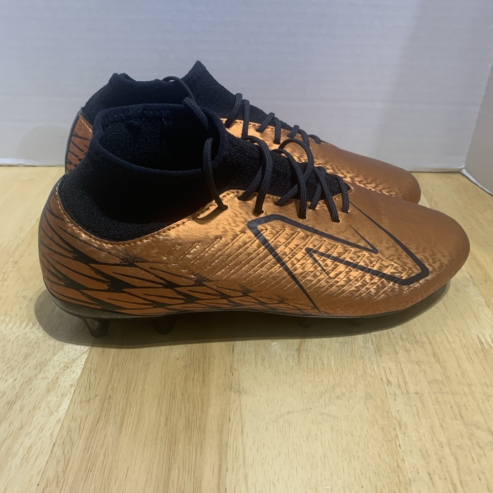 New Balance Copper/Bronze Black Soccer Cleats